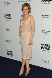 Carla Gugino  White House Down  New York Premiere on June 25, 2013 