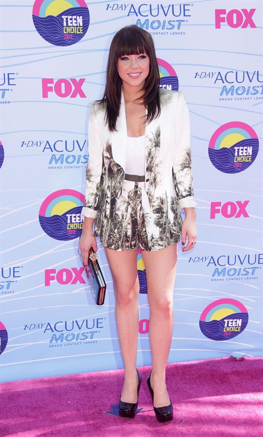 Carly Rae Jepsen - 2012 Teen Choice Awards in Universal City (July 22, 2012)