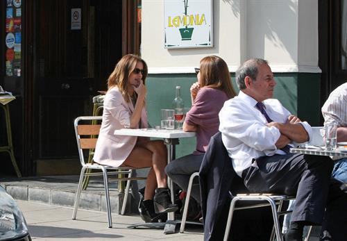 Caroline Flack Primrose Hill in London on March 30, 2012