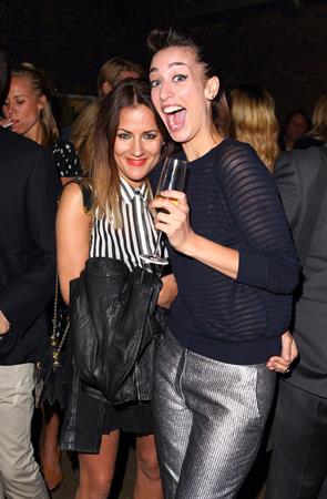 Caroline Flack attends the launch of OMEGA House on July 28, 2012 in London, England