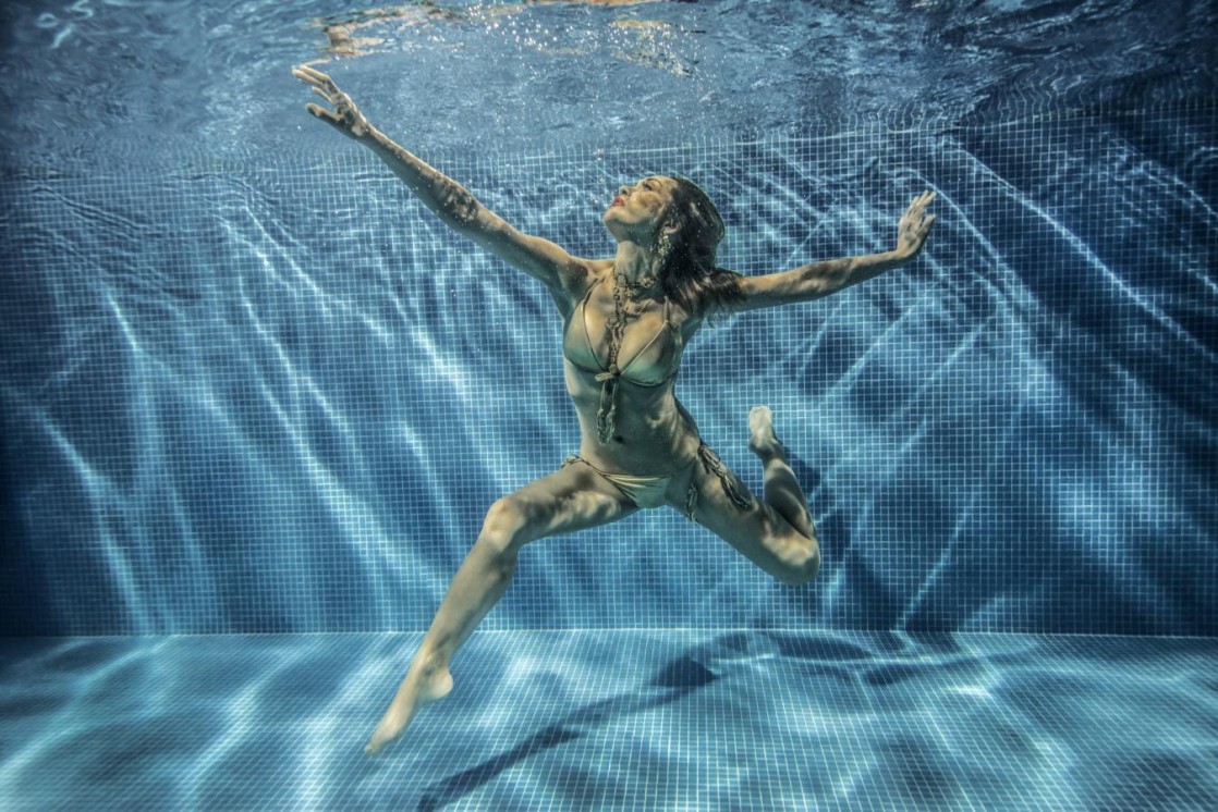 Myleene Klass in a bikini