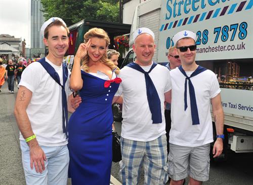 Catherine Tyldesley - Manchester Pride - August 25, 2012