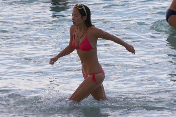 Myleene Klass in a bikini