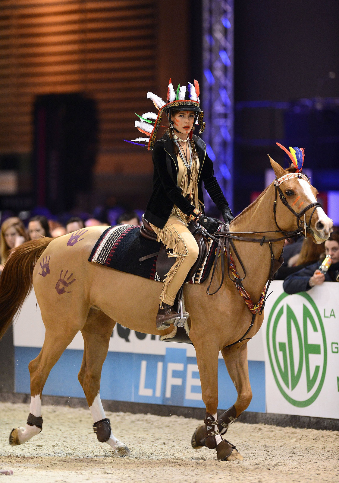 Charlotte Casiraghi Gucci Paris Masters 2012 - Day 2 (Dec 1, 2012) 