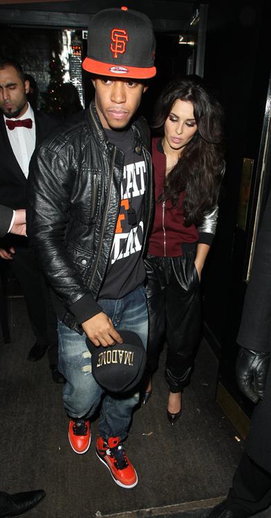 Cheryl Cole at the Rose Club in London 12/20/12 