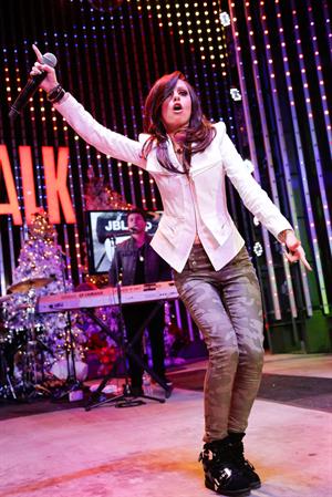 Cher Lloyd Towers Black Friday Concert in Universal City 11/23/12 