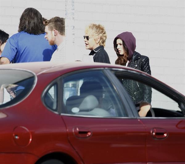 Cher Lloyd arriving at Astor theater in Australia 11/1/12