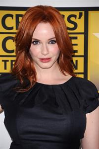 Christina Hendricks Critics Choice Television Awards luncheon at Beverly Hills Hotel on June 20, 2011 