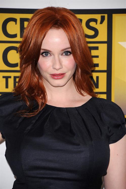 Christina Hendricks Critics Choice Television Awards luncheon at Beverly Hills Hotel on June 20, 2011 