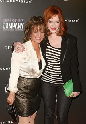Christina Hendricks Company premiere in New York on June 8, 2011