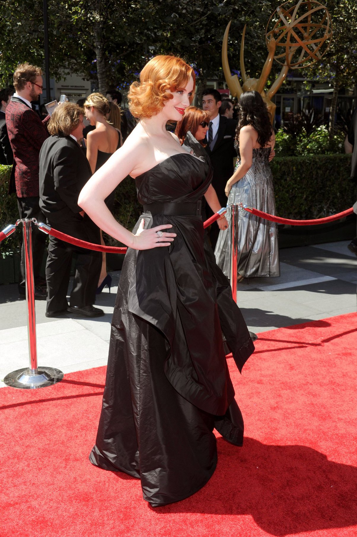 Christina Hendricks 62nd Creative Emmy Awards in Los Angeles on August 21, 2010 
