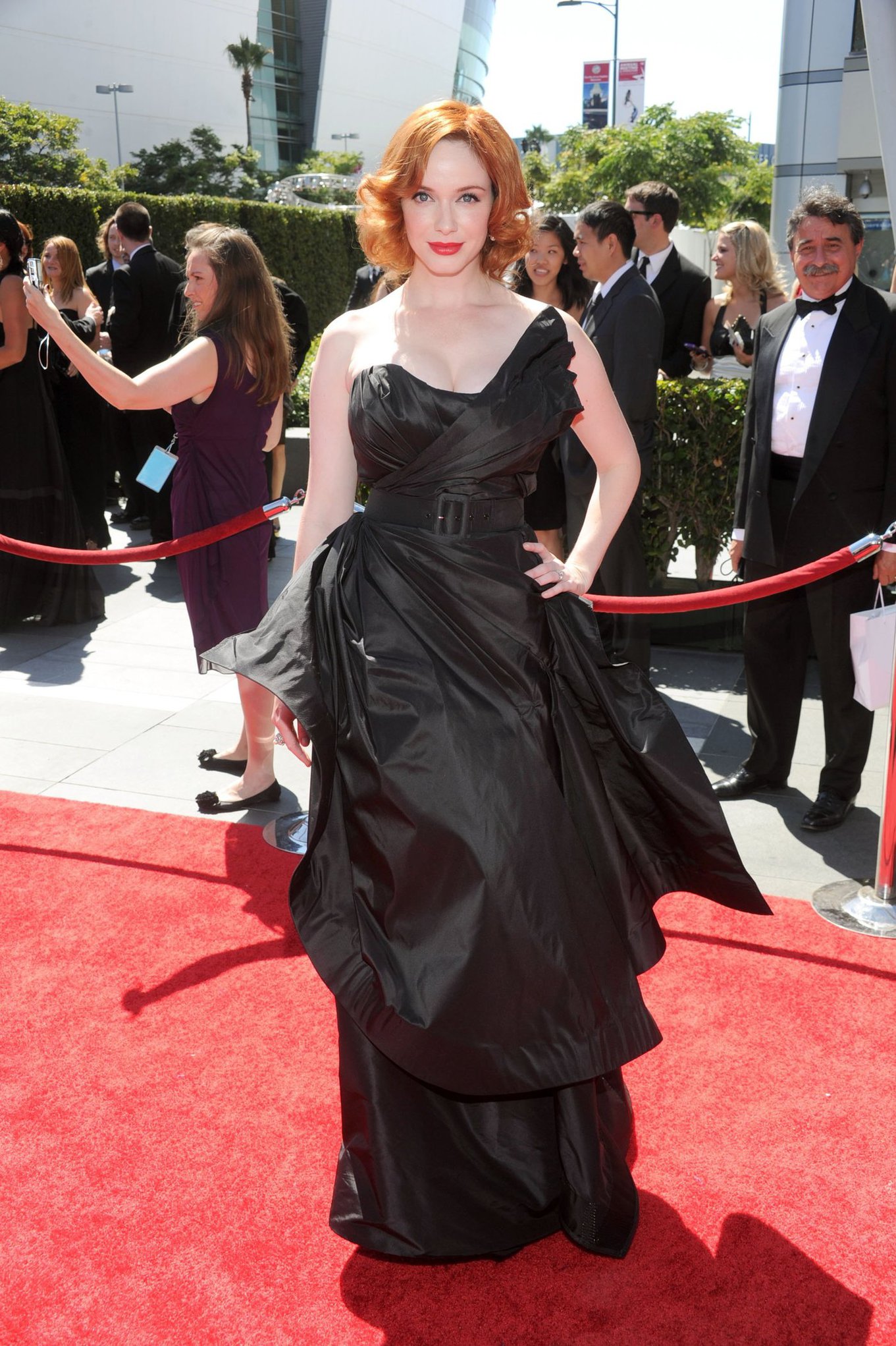 Christina Hendricks 62nd Creative Emmy Awards in Los Angeles on August 21, 2010 