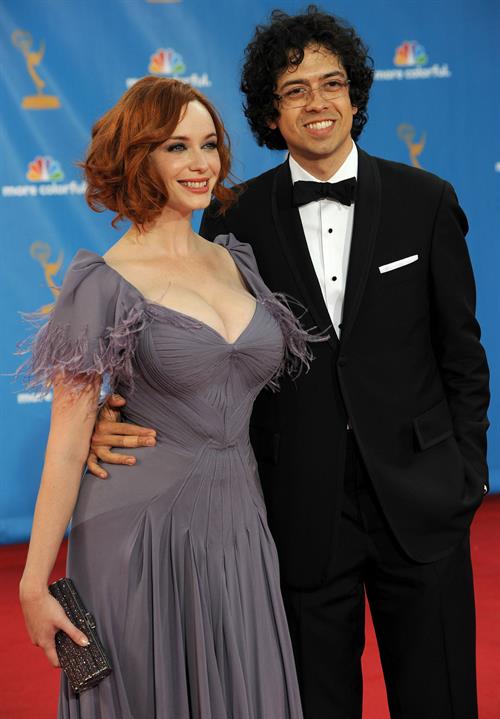 Christina Hendricks at the 62nd Annual Primetime Emmy Awards on August 29, 2010 