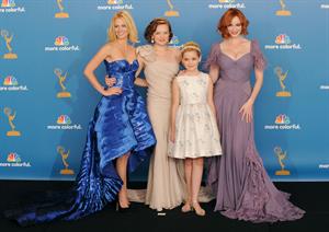 Christina Hendricks at the 62nd Annual Primetime Emmy Awards on August 29, 2010 