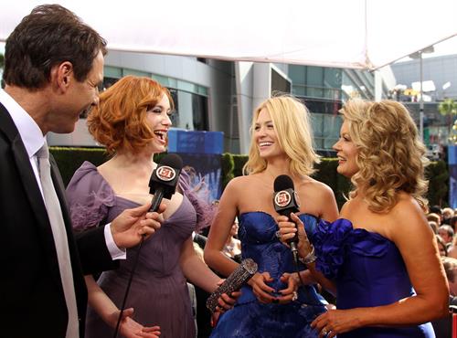 Christina Hendricks at the 62nd Annual Primetime Emmy Awards on August 29, 2010 