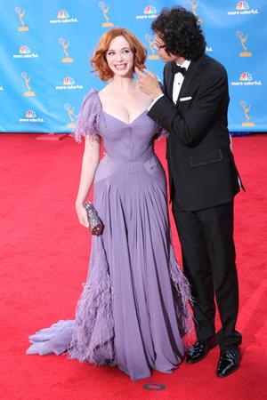 Christina Hendricks at the 62nd Annual Primetime Emmy Awards on August 29, 2010 
