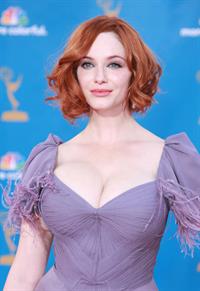 Christina Hendricks at the 62nd Annual Primetime Emmy Awards on August 29, 2010 