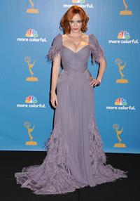 Christina Hendricks at the 62nd Annual Primetime Emmy Awards on August 29, 2010 