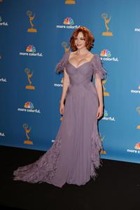 Christina Hendricks at the 62nd Annual Primetime Emmy Awards on August 29, 2010 