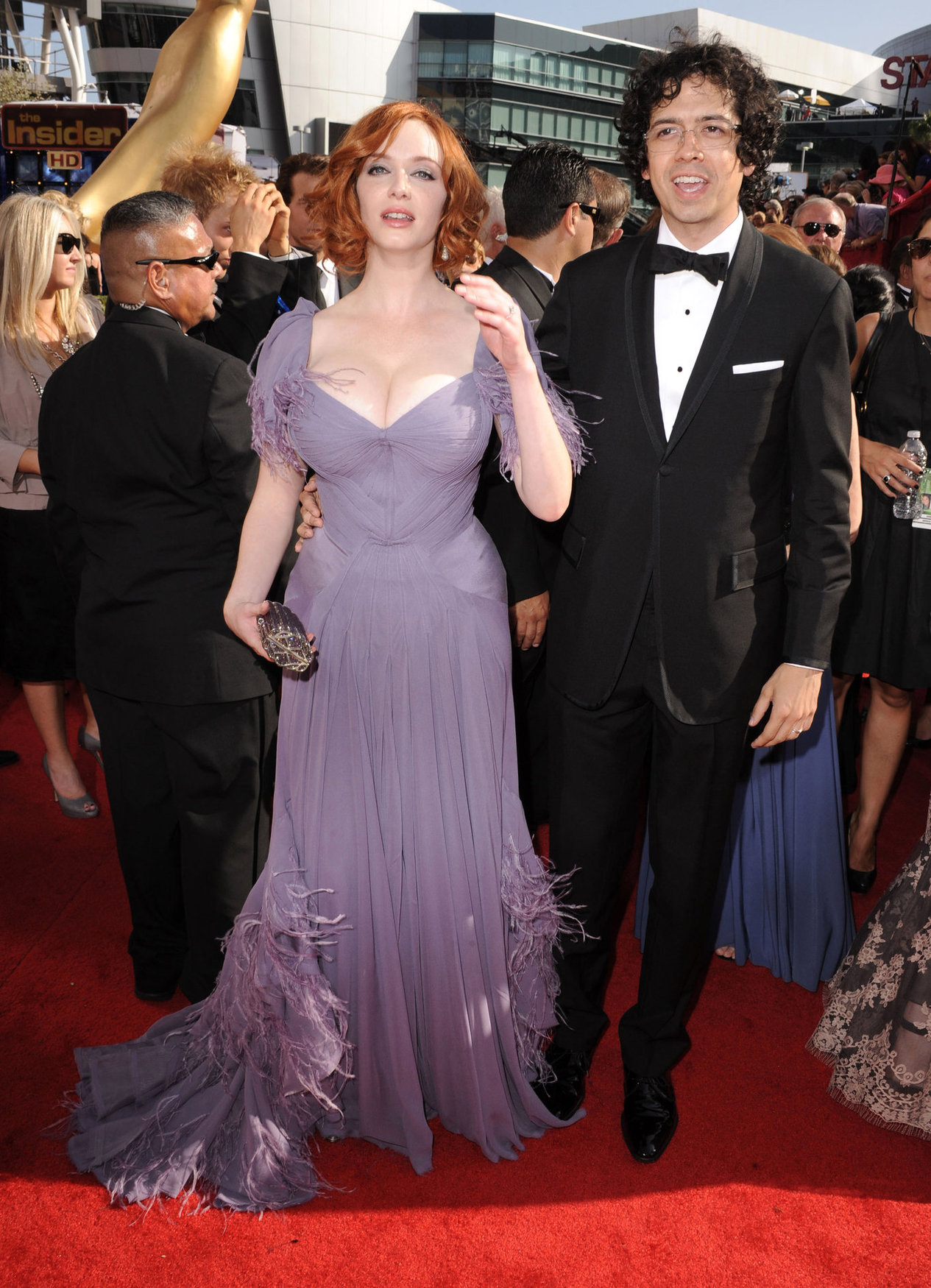 Christina Hendricks at the 62nd Annual Primetime Emmy Awards on August 29, 2010 