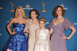 Christina Hendricks at the 62nd Annual Primetime Emmy Awards on August 29, 2010 