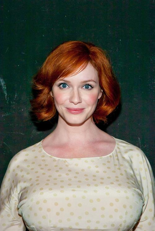 Christina Hendricks  Everything Is Ours  Opening Night - After Party, September 3, 2013 