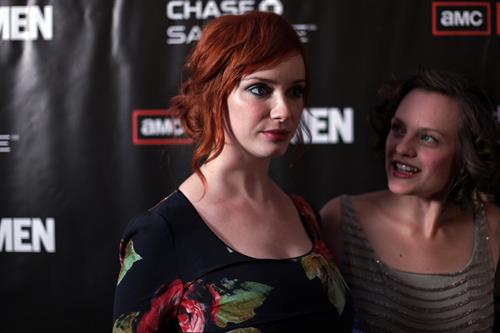 Christina Hendricks Mad Men Season 4 Finale screening at the 21 Club on October 17, 2010 