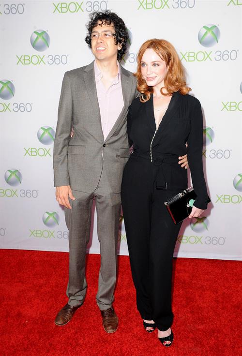 Christina Hendricks premiere of Xbox 360's Project Natal on June 13, 2010 