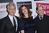 Christina Hendricks Mad Men photocall at Forum des Images in Paris on February 9 