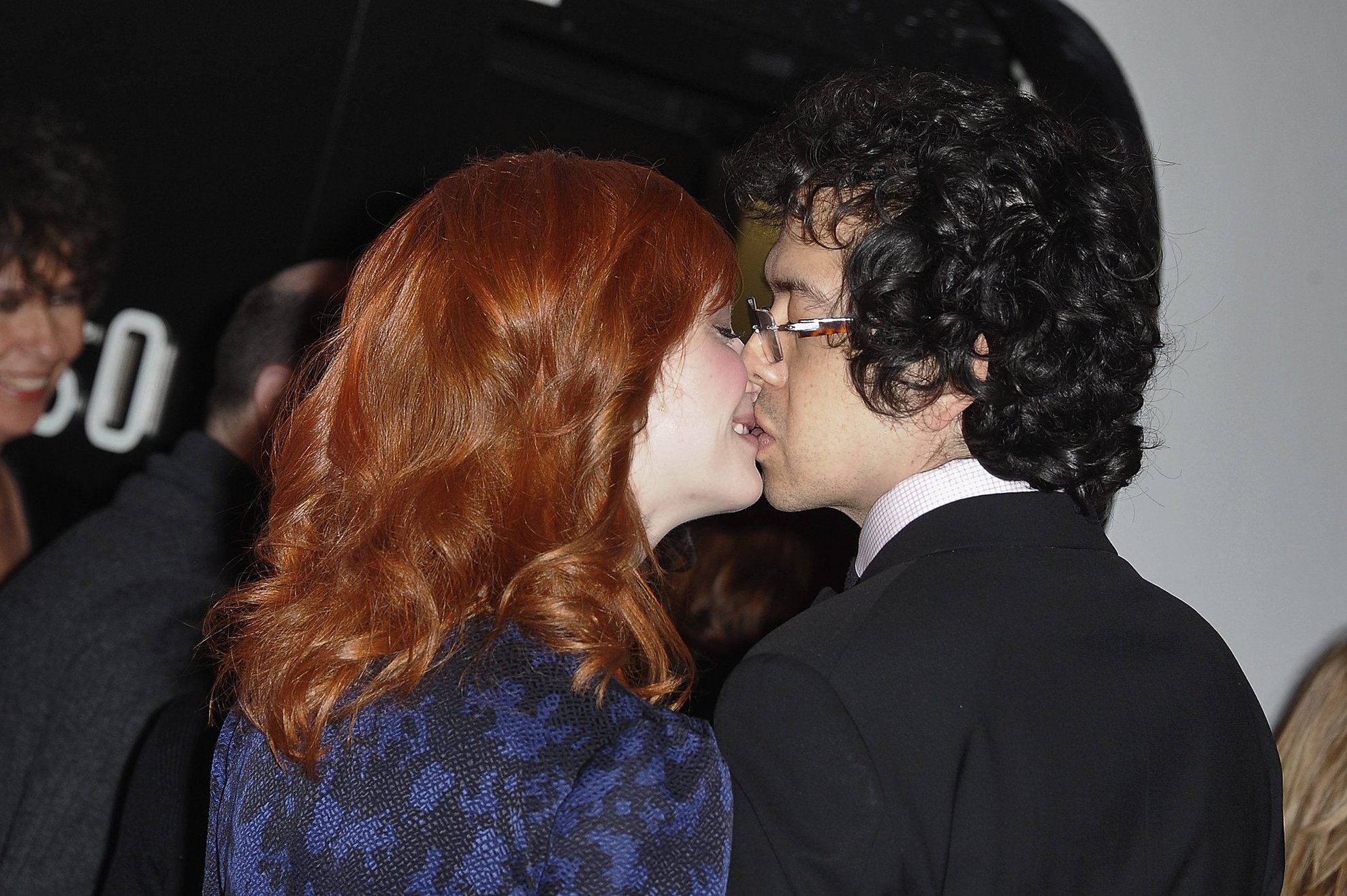 Christina Hendricks Mad Men photocall at Forum des Images in Paris on February 9 