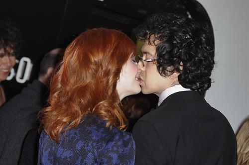 Christina Hendricks Mad Men photocall at Forum des Images in Paris on February 9 