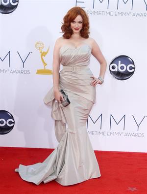 Christina Hendricks - 64th Primetime Emmys Nokia Theatre LA Sept 23 2012