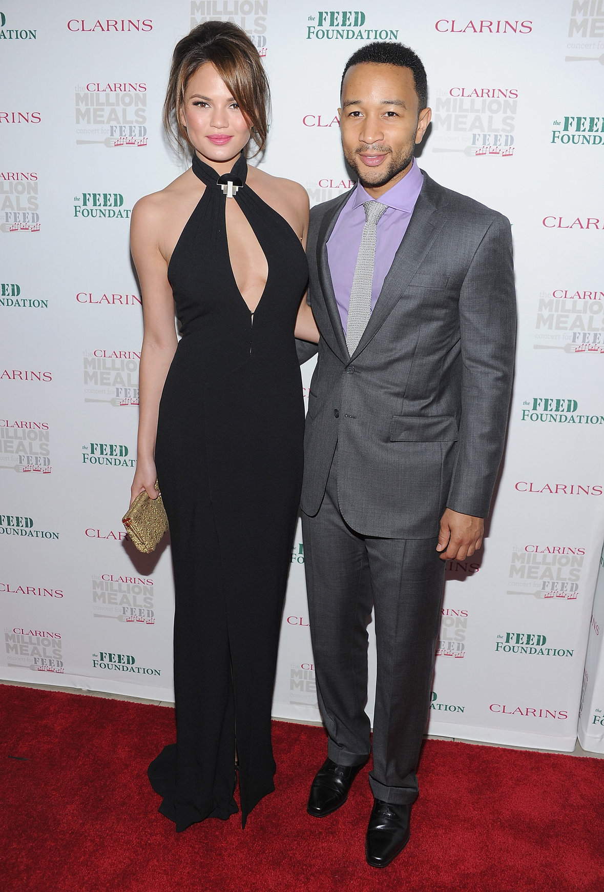 Chrissy Teigen Pictures Christine Teigen - 2012 Clarins Million Meals Concert For FEED in New York City (May 30, 2012)