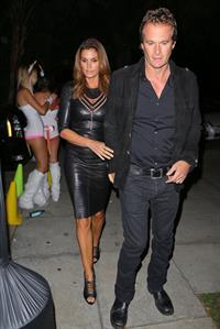 Cindy Crawford Attending A Halloween Party In Beverly Hills - October 26, 2012