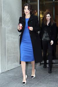Cobie Smulders “Breakfast Television” studios in Toronto, November 8, 2013 