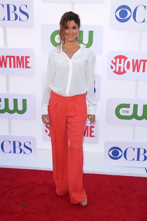 Cote De Pablo attends CW, CBS, And Showtime 2012 Summer TCA Party July 29, 2012