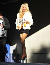 Courtney Stodden and husband arrive home in Hollywood Hills January 2, 2013 