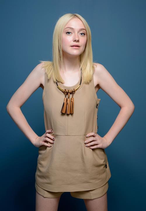 Dakota Fanning- Portraits at TIFF 9/7/13  