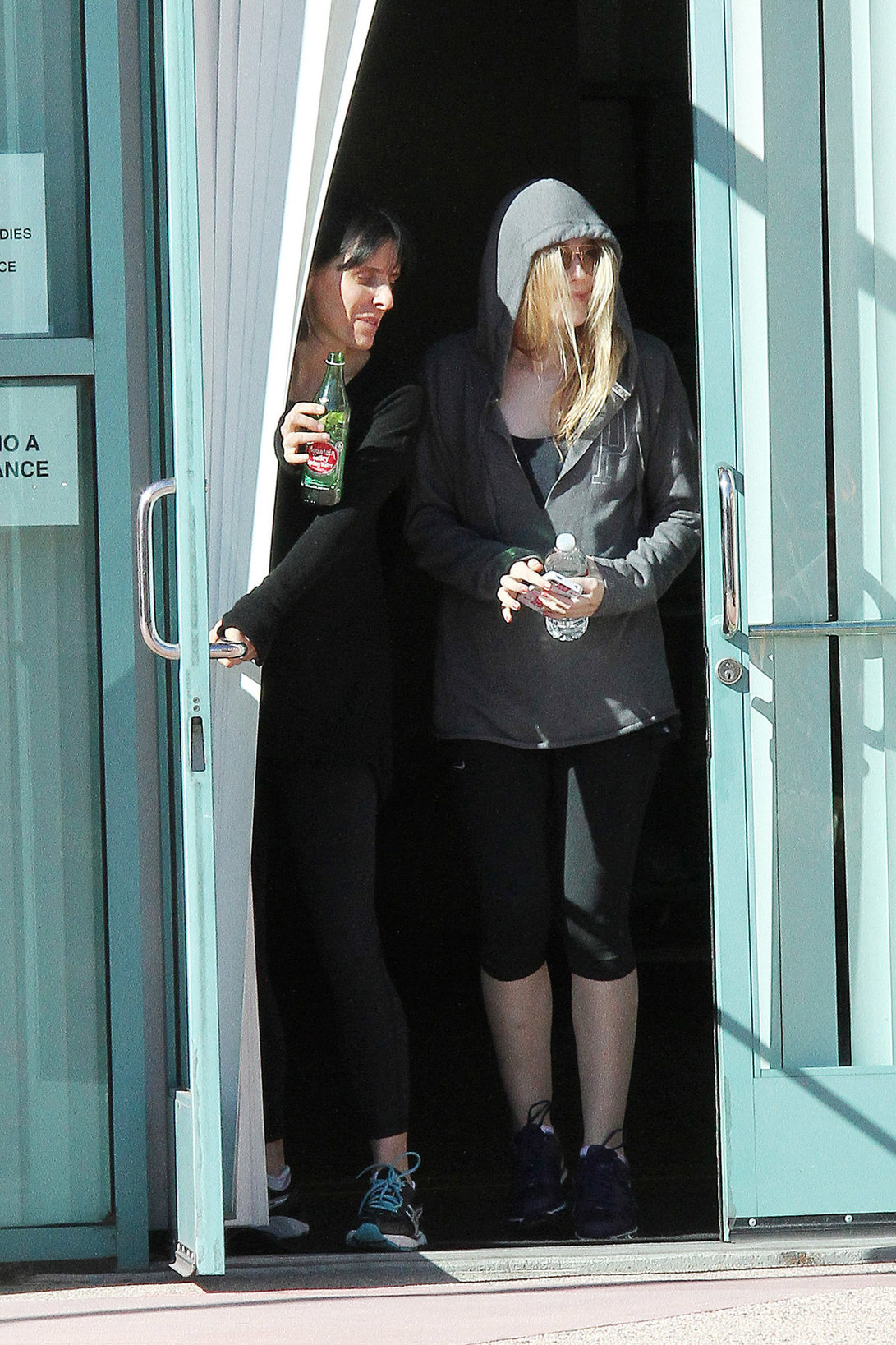 Dakota Fanning leaving a workout class in LA 12/20/12 