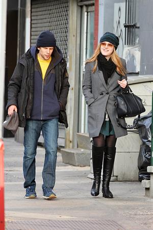 Dakota Fanning out and about in NY 11/28/12 