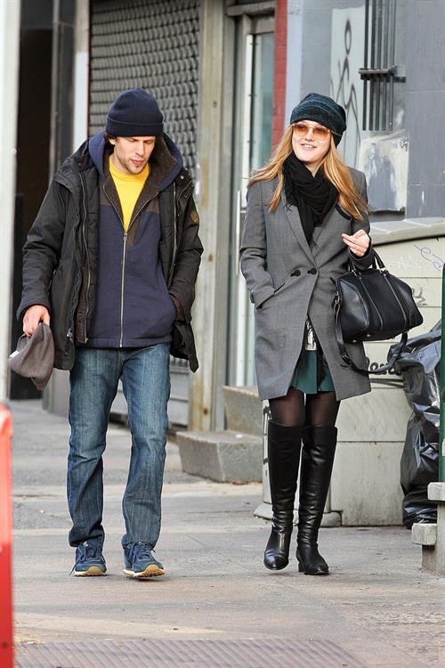 Dakota Fanning out and about in NY 11/28/12 