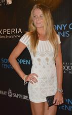 Daniela Hantuchova arrives at Sony Open Player Party 2013 at JW Marriott Marquis in Miami - March 19, 2013 