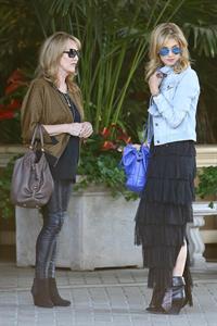 Delta Goodrem arrives at the Four Seasons Hotel Jan 21, 2013 