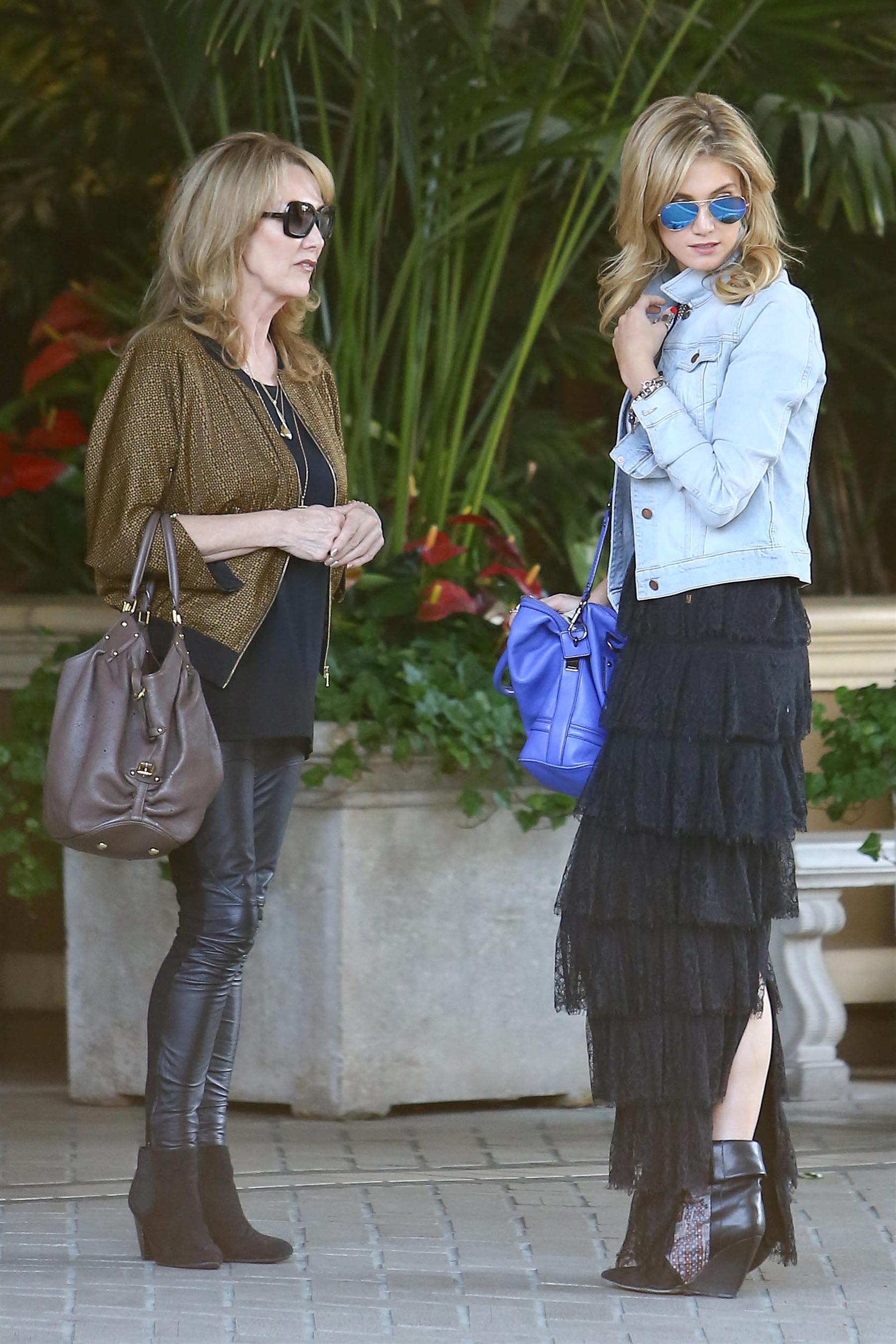 Delta Goodrem arrives at the Four Seasons Hotel Jan 21, 2013 