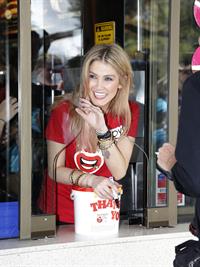 Delta Goodrem McHappy Day in Tullamarine - November 10, 2012