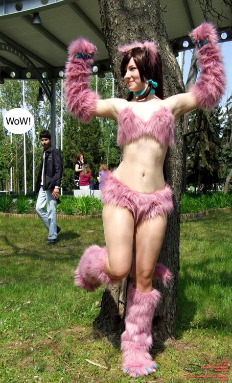 Enji Night as Catgirl