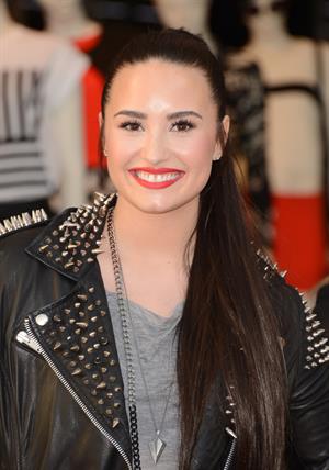 Demi Lovato Topshop Topman LA Grand Opening at The Grove in LA 2/14/13 
