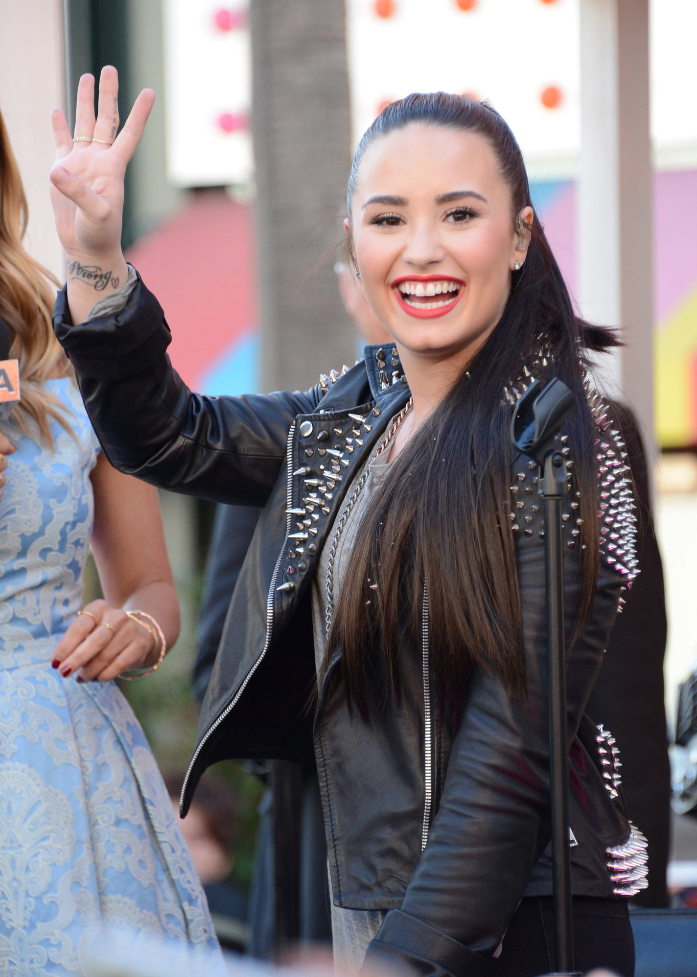 Demi Lovato Topshop Topman LA Grand Opening at The Grove in LA 2/14/13 