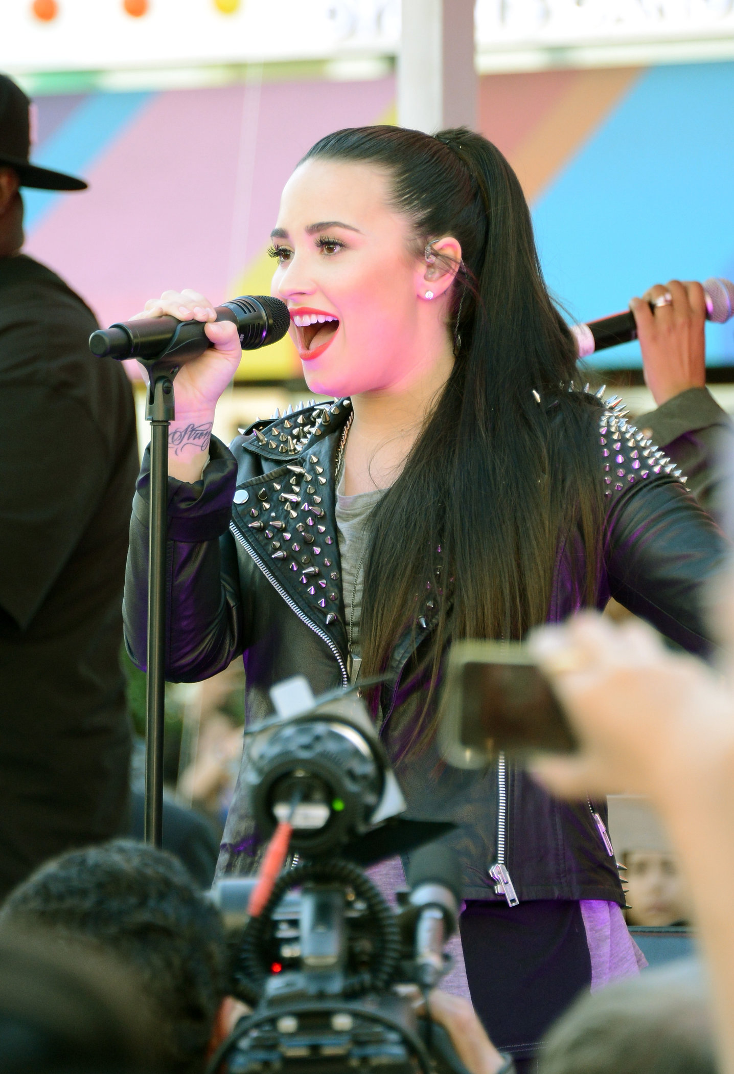 Demi Lovato Topshop Topman LA Grand Opening at The Grove in LA 2/14/13 