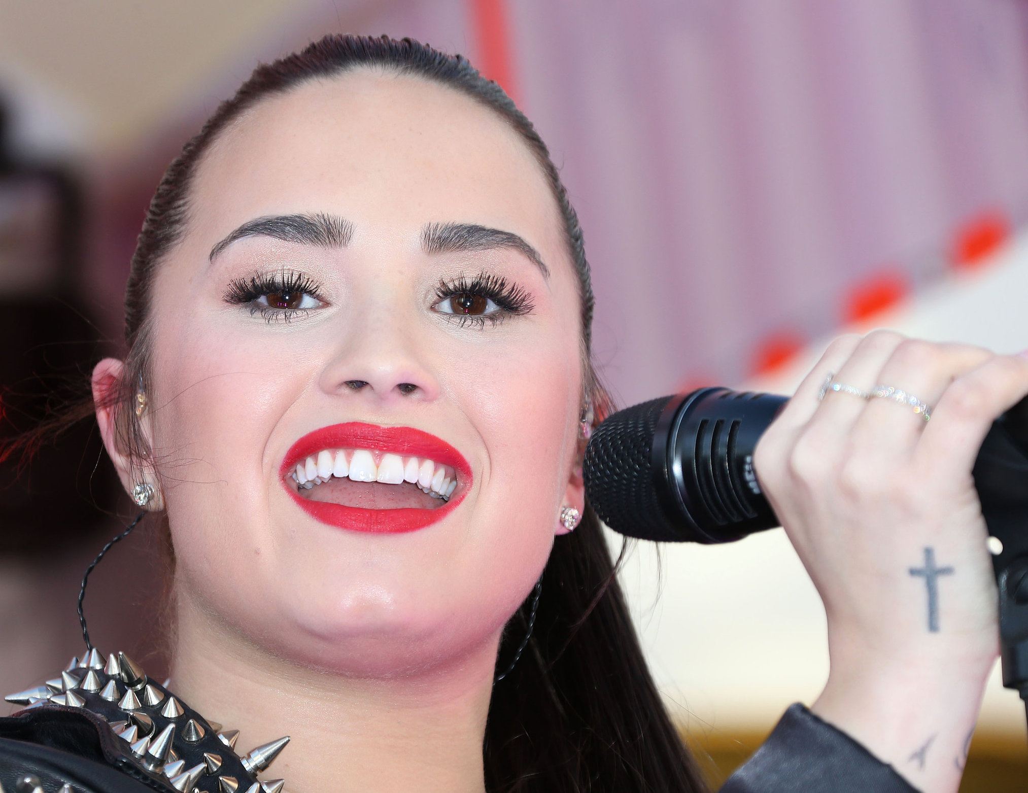 Demi Lovato Topshop Topman LA Grand Opening at The Grove in LA 2/14/13 